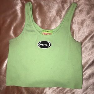 Pepsi crop top from forever 21